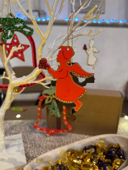 Christmas Set - Green Star & Angel